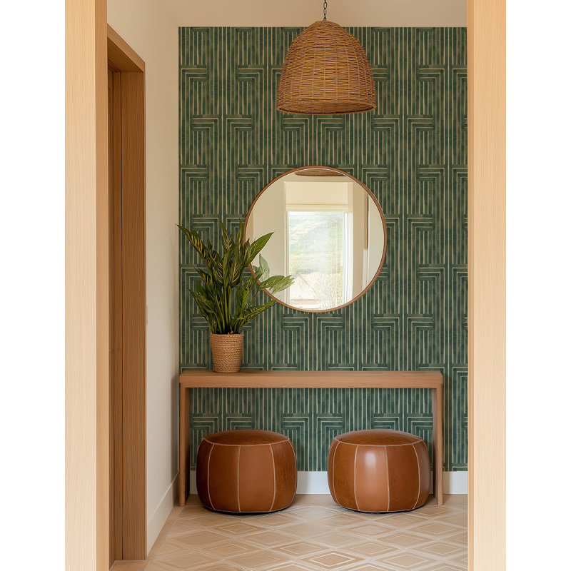 Chiseled -  Emerald Wallpaper