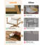 Ensemble de salle à manger en aluminium 9 pièces Seehill, 2 chaises pivotantes, 6 chaises rotatives et une table de 84,6 po avec trou pour parasol, meubles de patio élégants pour les espaces extérieurs, pelouse