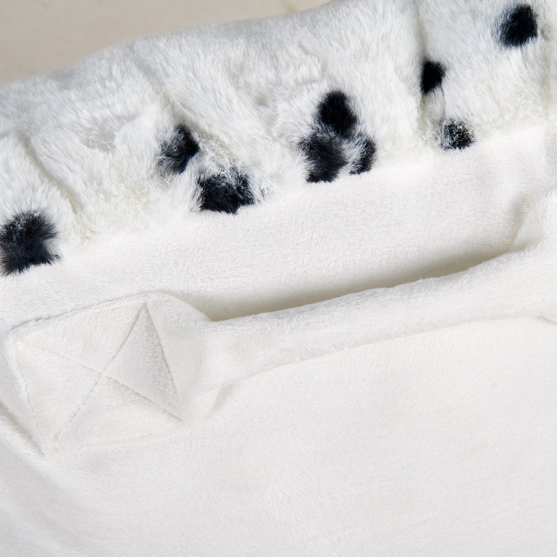  Housse de coussin à dossier abstrait