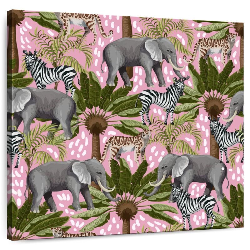 Animaux de la jungle Kerner Safari, H 20 po x l 20 po