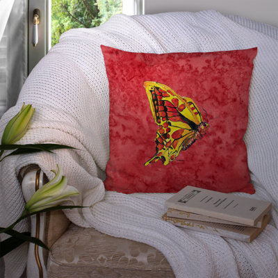 Housse et insert de coussin carré extérieur Butterfly