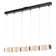 Cairn Linear LED Pendant - White