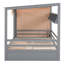 Lit maison avec deux tiroirs et garde-robe-1116244066-1116244061