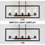 Éclairage pour îlot de cuisine 5 lumières