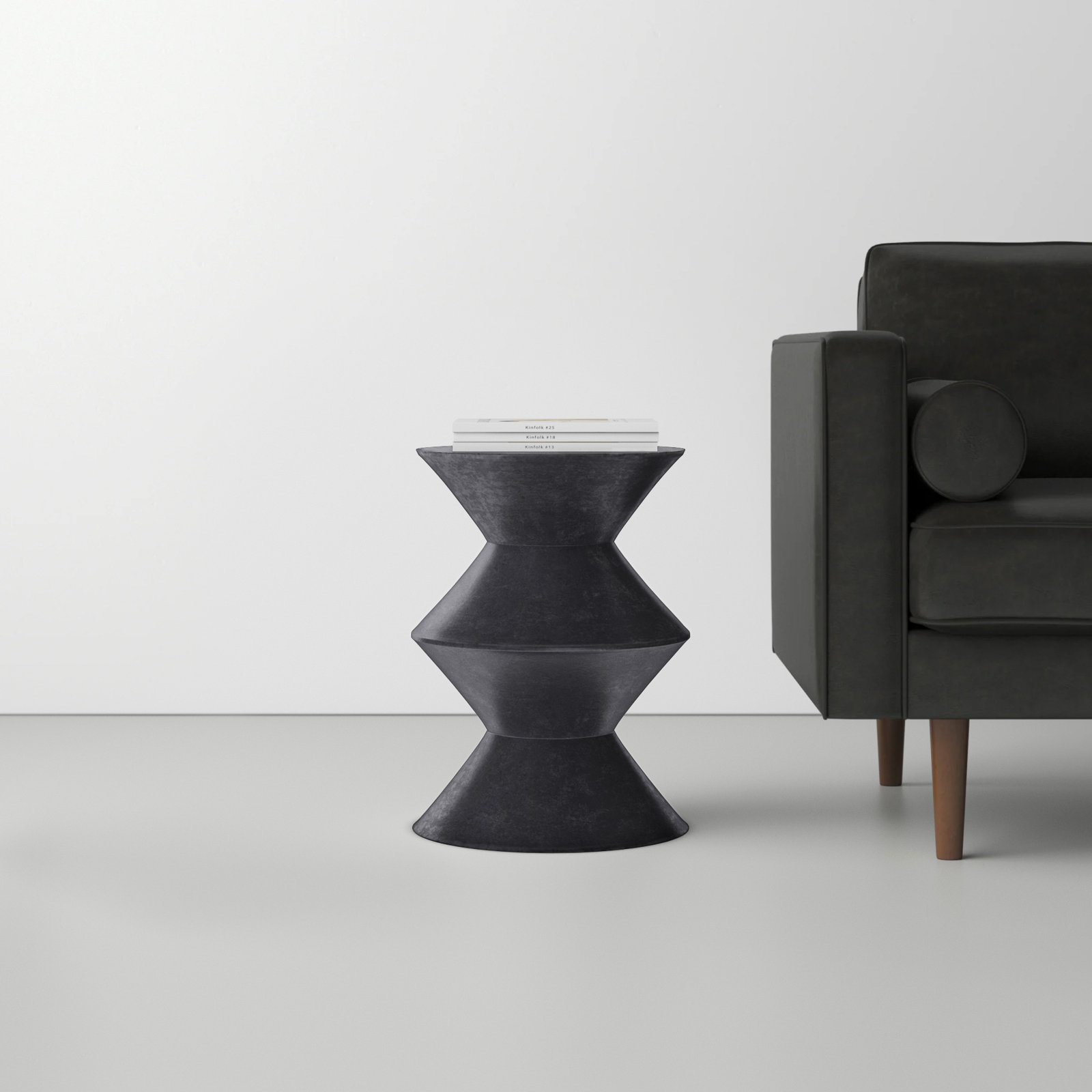 Shanta End Table, Black