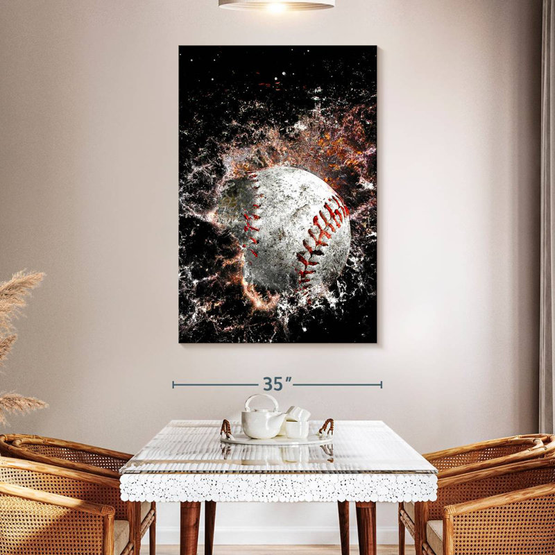 Sireci Baseball Triumph, 51" H x 34" W