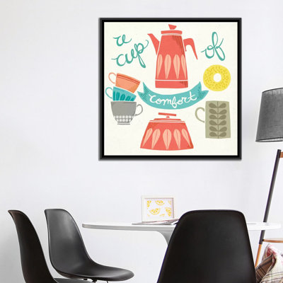 « a cup of comfort », reproduction d’impression sur toile