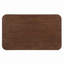 Table basse rectangulaire en bois pour le salon, table basse de 41,5 po avec pieds en bois massif, table basse en bois avec tablette de rangement ouverte. Assemblage facile