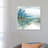 Shimmering Treeline I by Carol Robinson - Painting on Canvas-1361284043-1361284055