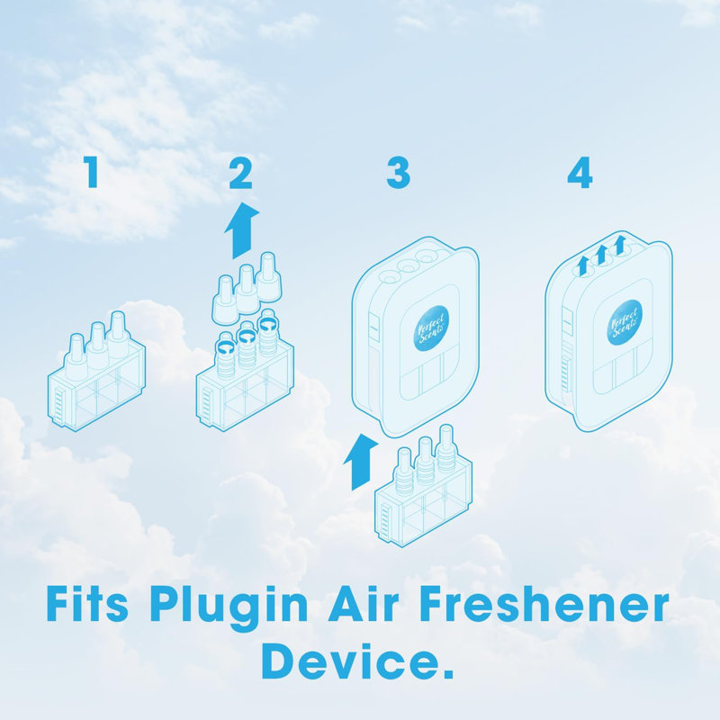 Air Powered Fragrance Plug-Ins And Refills