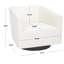 Fauteuil pivotant en velours l 31,5 po Foresthill-904968424