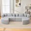 Canapé modulaire Boneless Couch Canapé modulaire 114,9 po-129891996