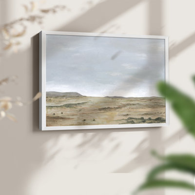 Arid Vista I -Framed Print - Restickable