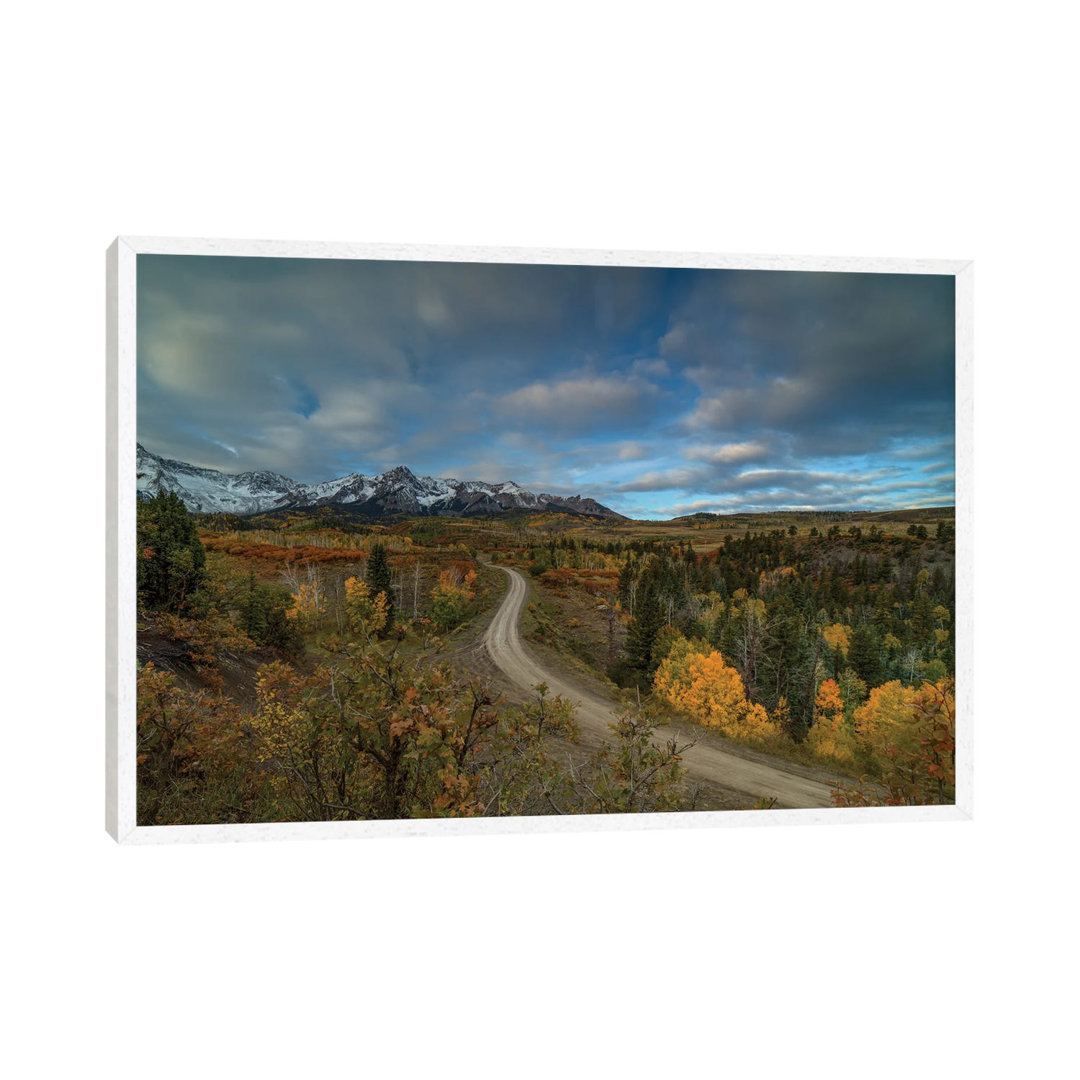 The Road To Adventure von Bill Sherrell - Galerie-verpackte Leinwand Giclée