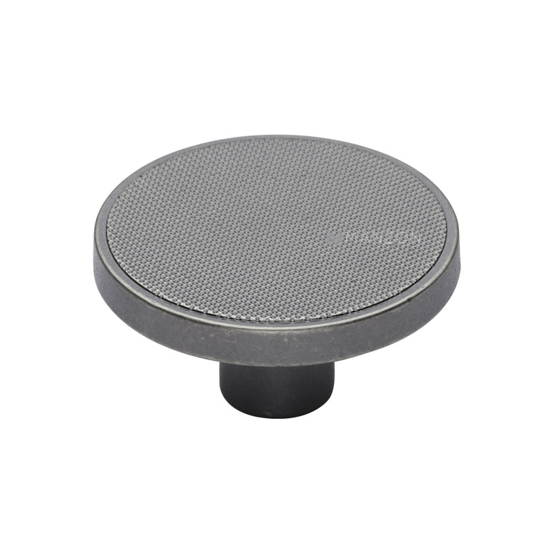 Canyon 2" Diameter Round Knob, Old Iron
