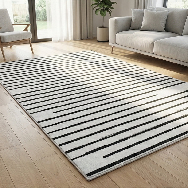 Kilean Modern Linear Area Rug