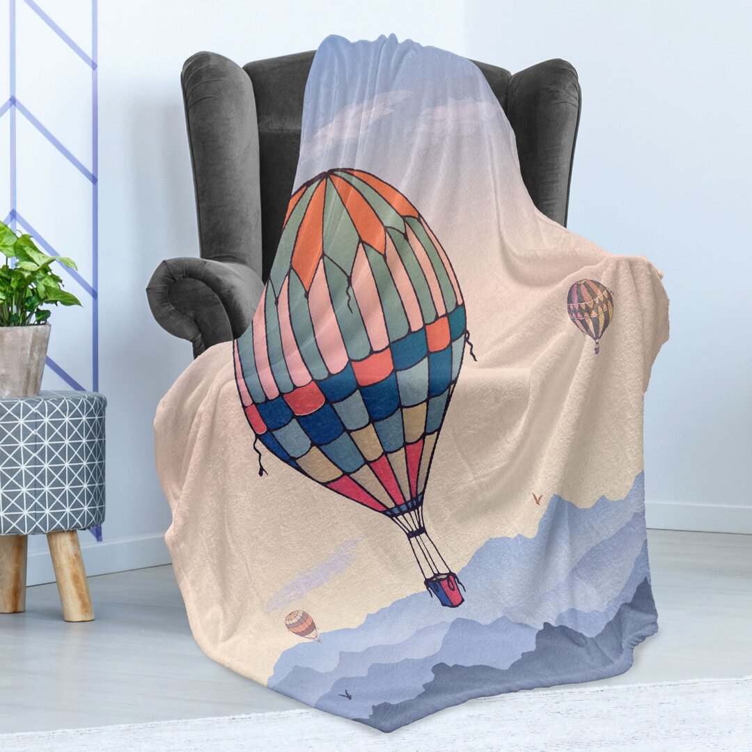 Kuscheldecke Hot Air Balloon