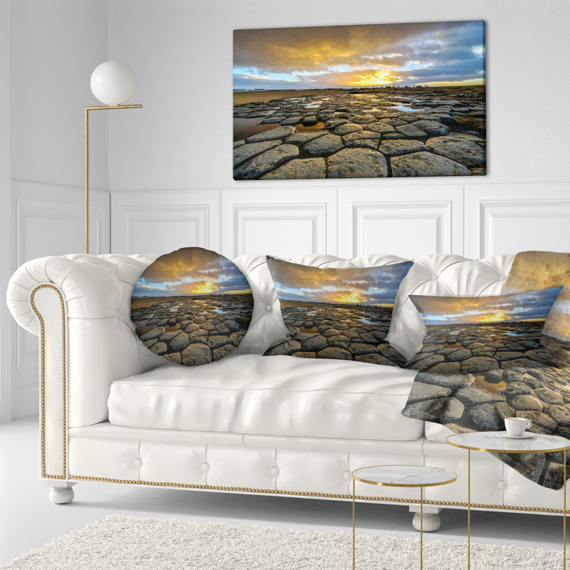 Coussin Seascape, Rectangulaire, 12 po x 20 po