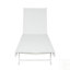 Ensemble de 2 chaises longues d'extérieur, dossier réglable à 5 positions, structure en acier avec siège en textilence pour le patio et la piscine