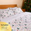 Housse de couette pour lit simple 100% coton Kingrest Luxury-117287714-121974524