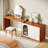 Makeup Vanity Desk, Large Vanity Dressing Table With Reversible Drawers Cabinet-997960351