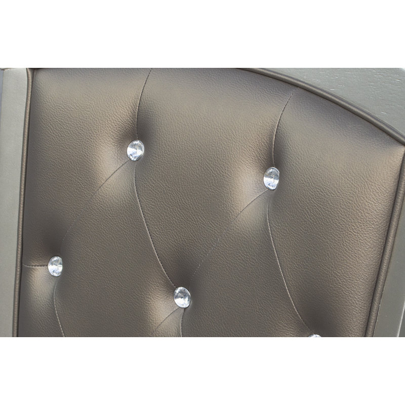 Chaise d'appoint capitonnée Arredondo