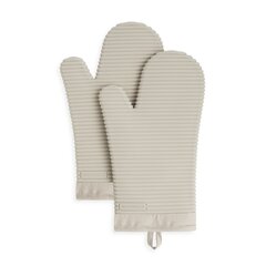 4Pcs Silicone Oven Mitts and Pot Holders Heavy Duty Cooking Gloves