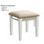 Ensemble de meuble-lavabo de style transitionnel 1 pièce avec tabourets rembourrés-534728024