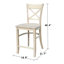 Tabouret de bar et de comptoir Guzik-1274520134