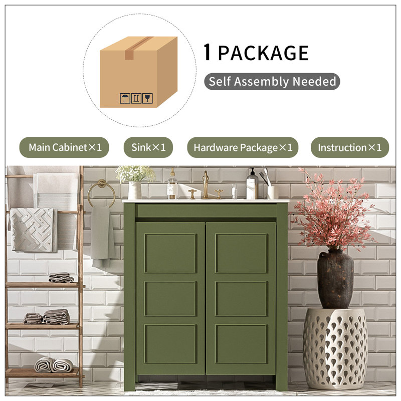 Vanities For Bathroom, Olive Green