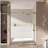 56”-60”W*76”H Single Sliding Frameless Shower Door with 3/8”(10mm) Thickened Upgrade Tempered Glass,stainless steel hardware,Brushed Gold-124532302