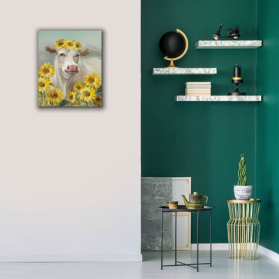 «A Cow In A Crown 2» par Danhui Nai, art mural sur toile