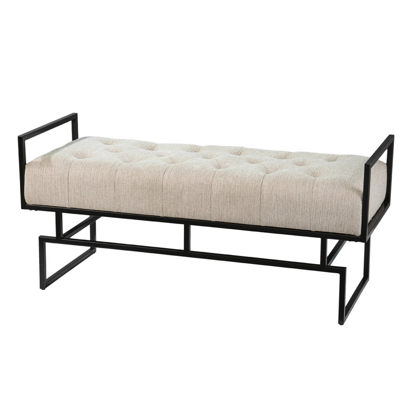 Damaj Linen Upholstered Bench