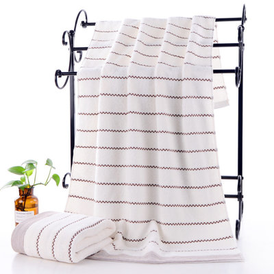 Checkered Bathroom Towels, Soft Absorbent Quick Drying Towel, Super Soft Towel 70 * 140cm Luxury Bath Towels for Adults
