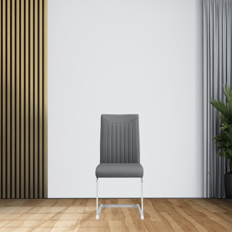 Chaise de travail Ameiya, gris