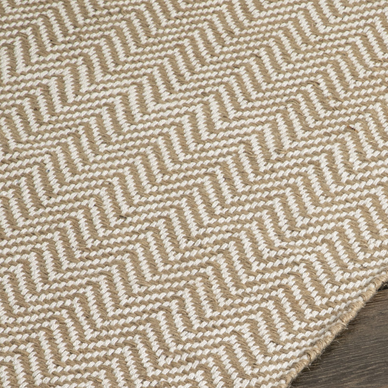Esmund No Pattern And Not Solid Colour Hand Woven Area Rug, Runner 60 x 230cm