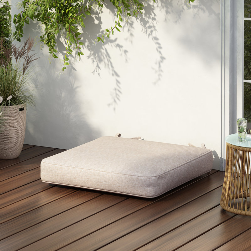 Coussin de chaise d'extérieur Noah, beige, Beige