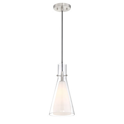 Luminaire suspendu 1 cloche pour une cloche Alkmaar