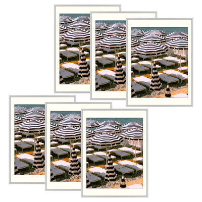 Drennon Metal Picture Frame Set with Mat