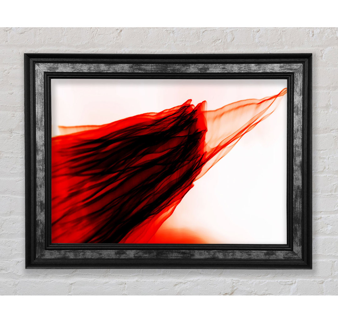 Red Passing Through - Bilderrahmen Kunstdrucke