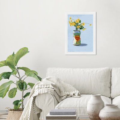 Sparkling Floral Vase