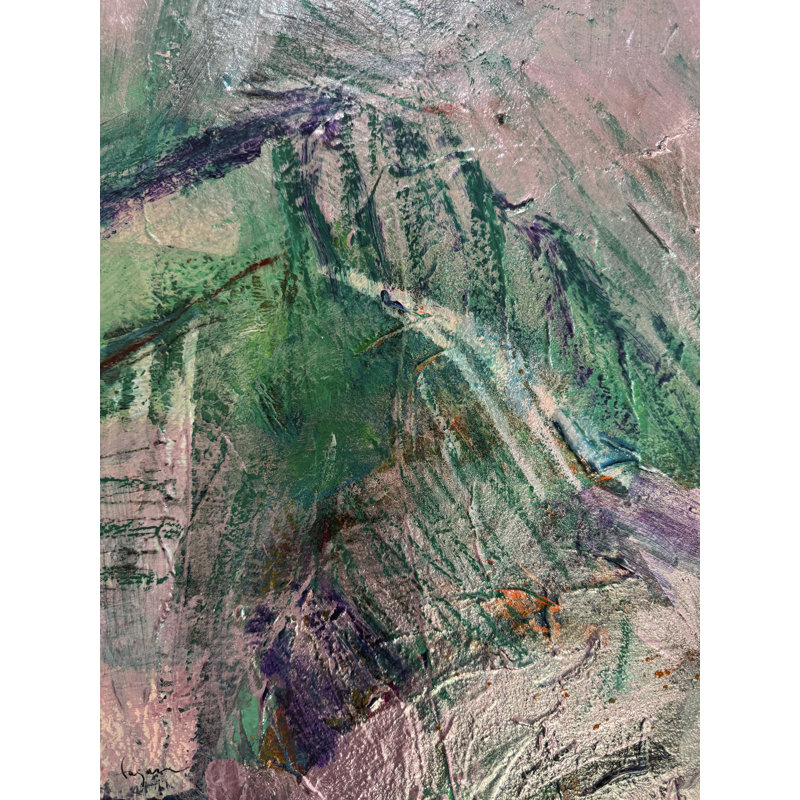 Tawain Human Geode XVIII by Dorothy Fagan - Wrapped Canvas Print, 46 cm H x 30 cm W