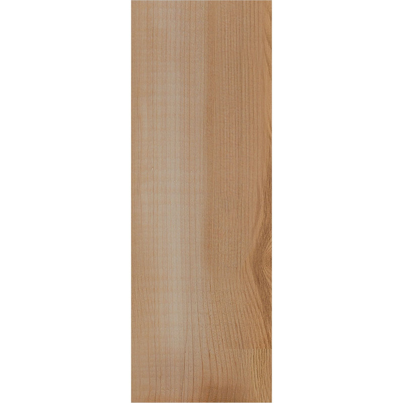 Queue de chevron lisse Huntington, Cèdre rouge, 10"H x 3 1/2"W x 32"L