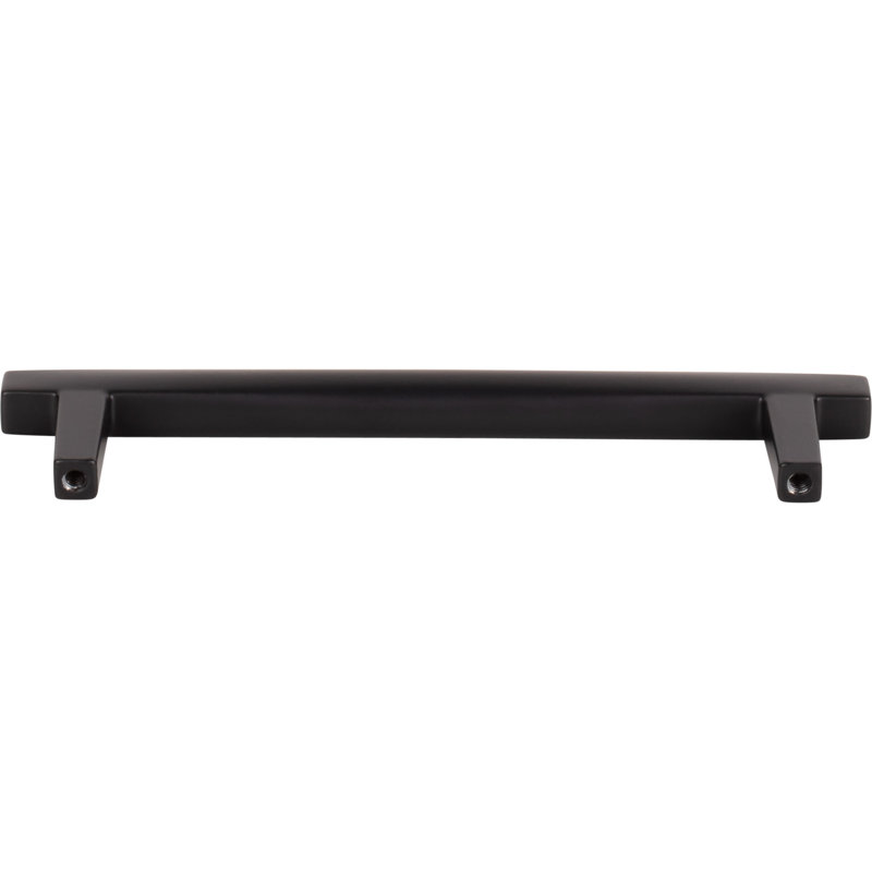 Whitlock Bar Pull, 5 1/16", Matte Black