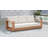 Gazel 87'' Wide Teak Patio Sofa with Cushions-86504302