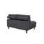 Causeuse sans accoudoirs de 57 po Waxman-87976173