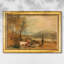 Château de Lulworth, Dorset, v. 1820-J.M.W. Turner - Toile encadrée sur mesure-987348522-987348534-987348539