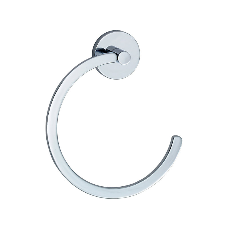 Loft Towel Ring, Polished Chrome