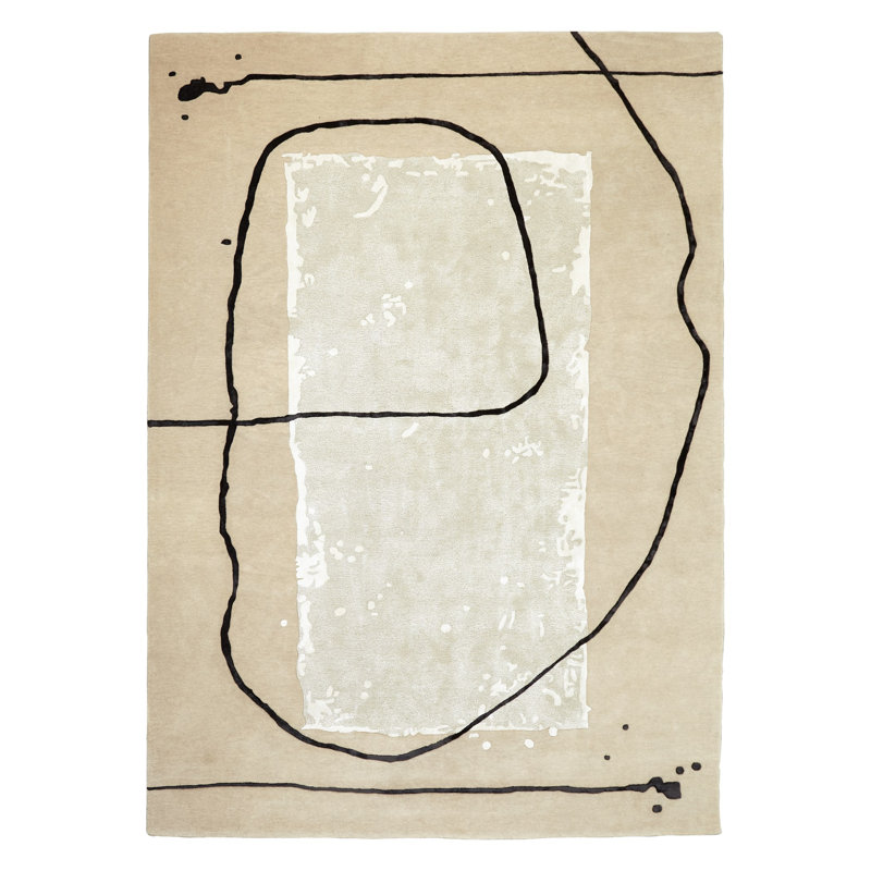 Passage Rug-Fawn, Rectangle 6' x 9'