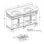 FLW Harmony 36 Wood Sink Vanity-191588851-191588853